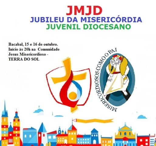 JMJD - JUBILEO DA MISERICÓRDIA JUVENIL DIOCESANO