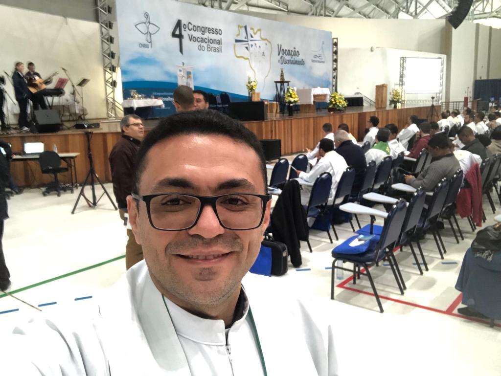 Padre Luís Portela participa do IV Congresso Vocacional do Brasil em Aparecida (SP)